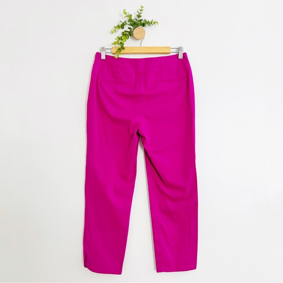 Talbots Deep Pink Heritage Cropped Pants - Picture 5 of 8